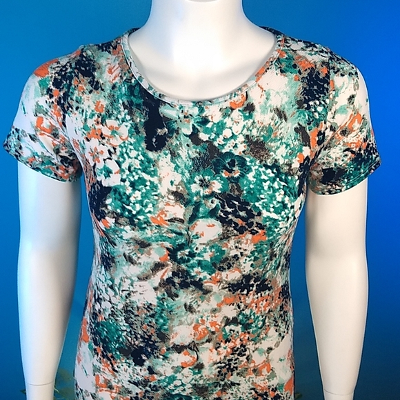 NWOT Pinkblush floral Maternity midi Dress Size L - Picture 3 of 17